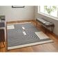 Feizy Maguire 8900F 9" x 12" Ivory and Black Area Rug, , large