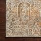 Loloi Lourdes LOU-05 2"3" x 3"10" Ivory and Orange Area Rug, , large
