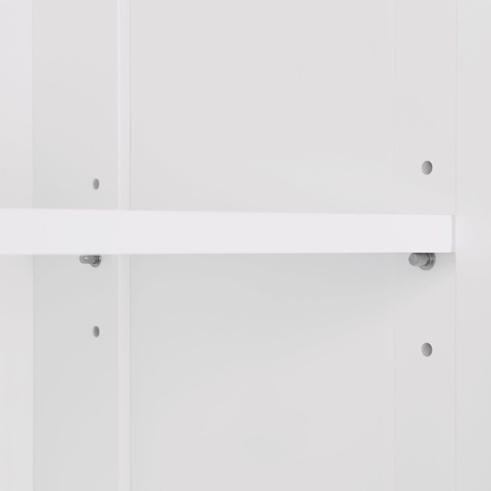 RiverRidge Home Brookfield 2-Door Floor Cabinet in White, , large