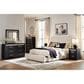 Ashley Shoralli King Upholstered Storage Bed in Beige, , large