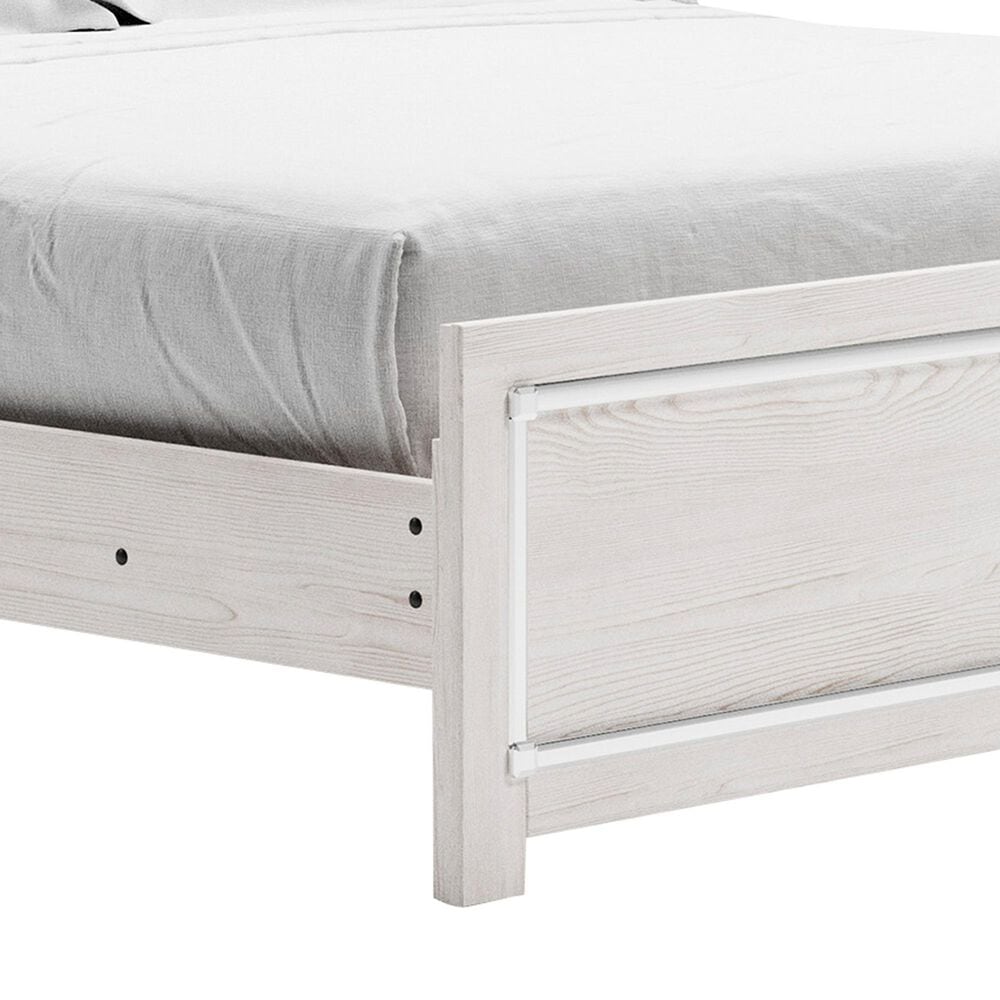 Ashley Altyra King Panel Bed  in White, , large