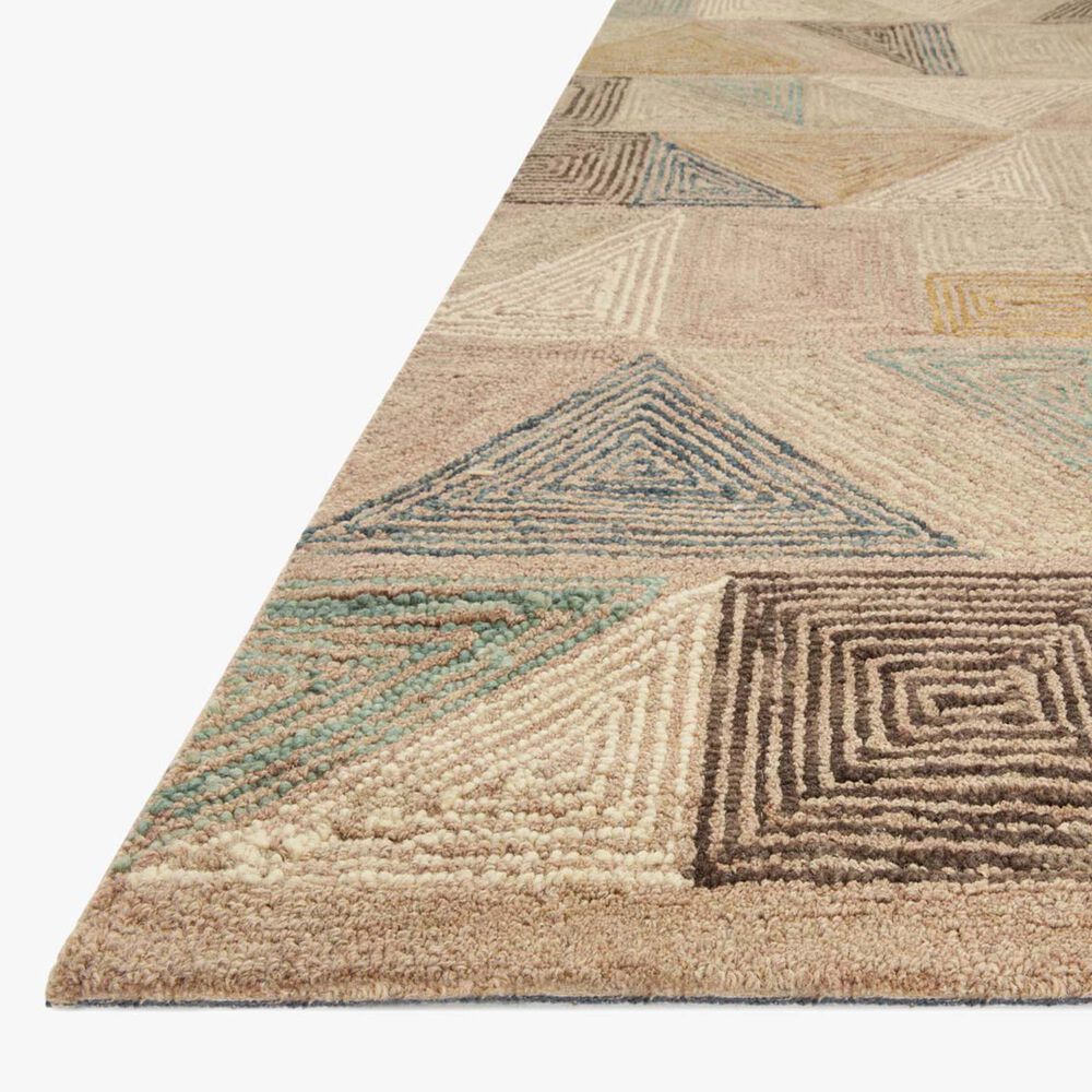 Justina Blakeney x Loloi Berkeley 2&#39; x 5&#39; Apricot and Multicolor Runner, , large