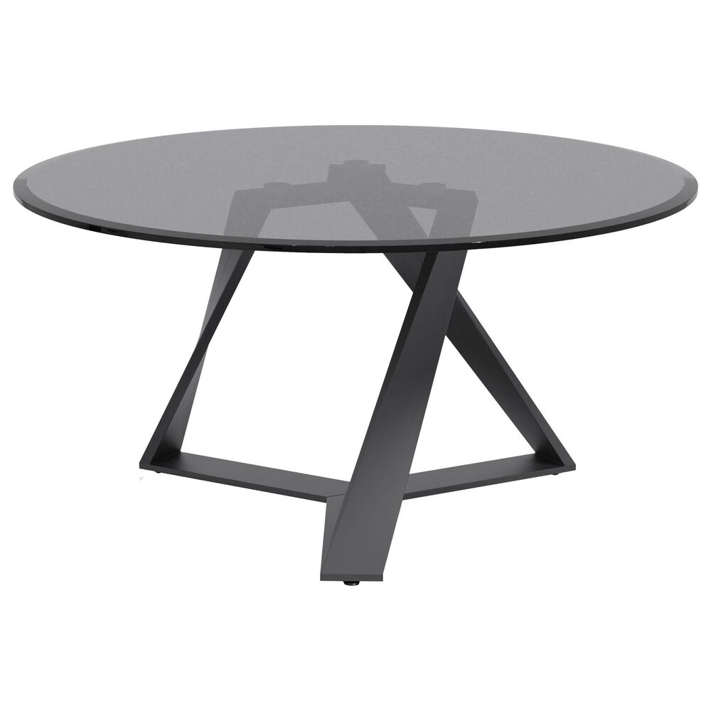 Furniture of America Homer Coffee Table in Black/Gray, , large