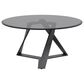 Furniture of America Homer Coffee Table in Black/Gray, , large