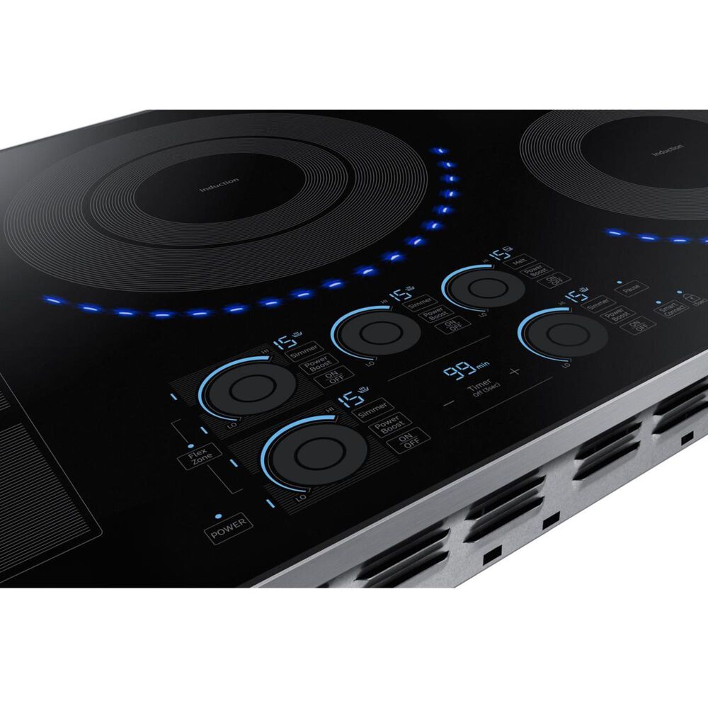 Samsung 36&quot; Induction Cooktop in Stainless Steel Trim, , large