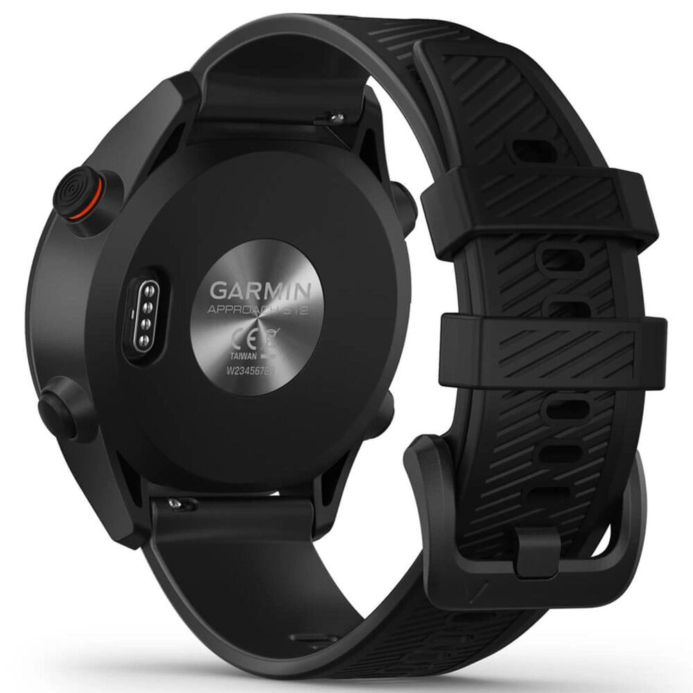 Garmin Approach S12 Smartwatch 42mm in Black, , large