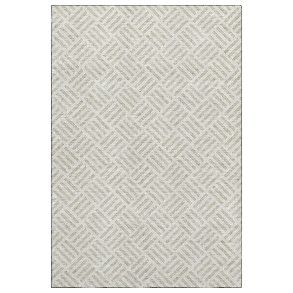 Dalyn Rug Company The Reserve TR3 Ivory 9" x 12" Indoor/Outdoor Area Rug, , large