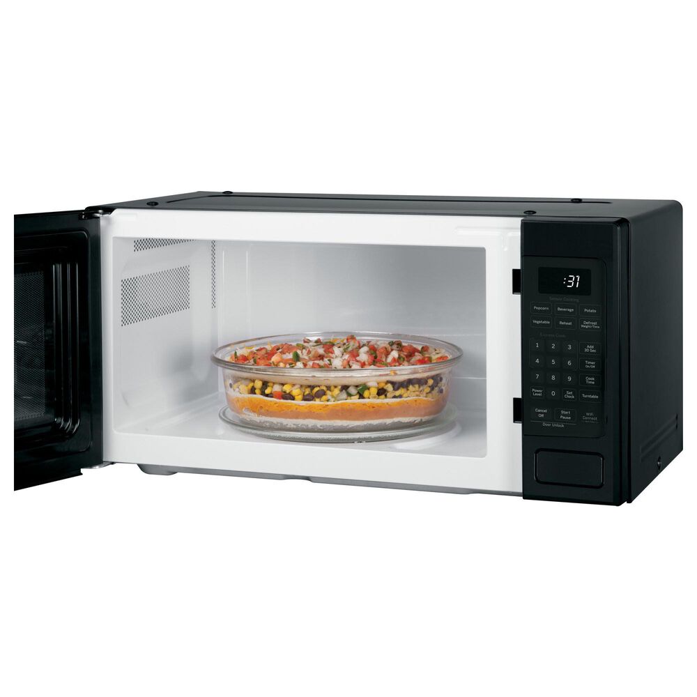 GE Profile 1.1 Cu. Ft. Countertop Microwave Oven in Black, , large