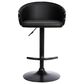 Blue River Montego Adjustable Swivel Barstool in Black, , large
