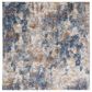 Safavieh Aston  6"7" Square Navy and Gold Area Rug, , large