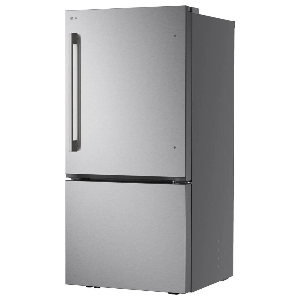 LG 26 Cu. Ft. Bottom Freezer Refrigerator in Stainless Steel, , large