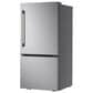 LG 26 Cu. Ft. Bottom Freezer Refrigerator in Stainless Steel, , large