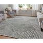 Feizy Elias 10" x 14" Green and Gray Area Rug, , large