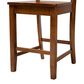 Baxton Studio Nicolette Counter Stool in Walnut Brown (Set of 2), , large
