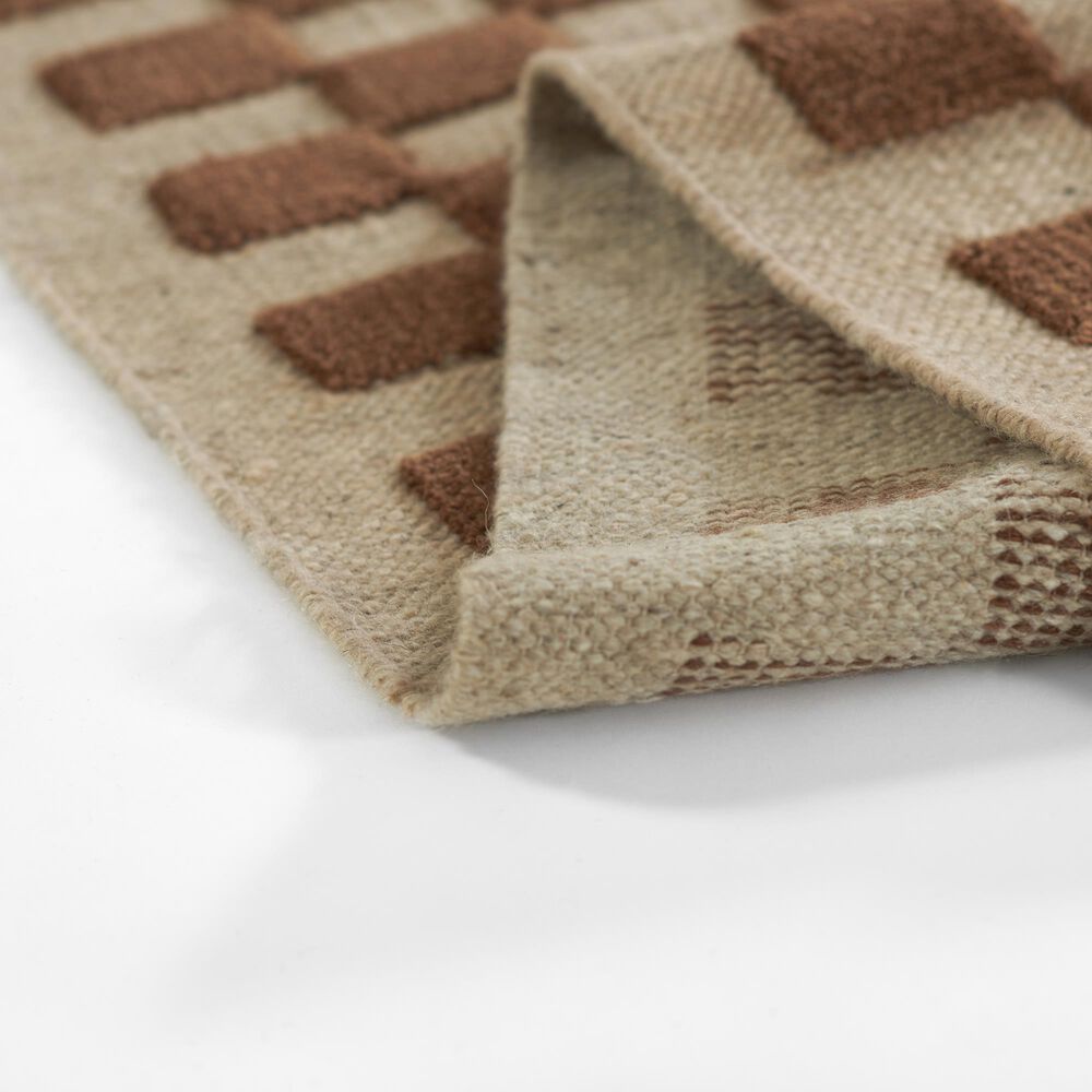 Momeni Willow WLO-1 2&#39;6&quot; x 8&#39; Brown Runner, , large