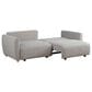 Lifestyle Solutions Galloway Convertible Sofa in Pebble, , large