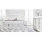 Millenium Chalanna Queen Upholstered Storage Bed in White, , large