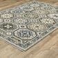 Oriental Weavers Hastings HA05H 3"10" x 5"5" Ivory Area Rug, , large