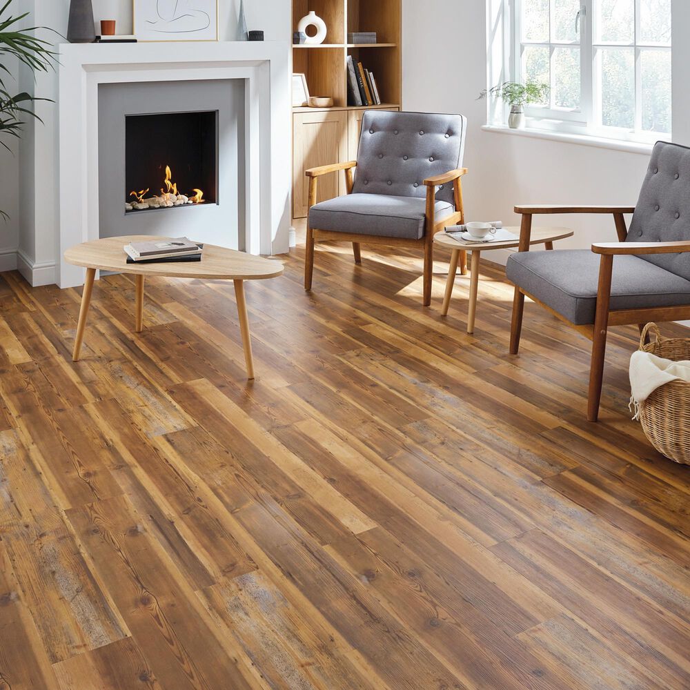 Karndean Van Gogh Rigid Core Vintage Pine 7&quot; x 48&quot; Luxury Vinyl Plank, , large