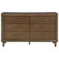 Ashley Lyncott 3-Piece King Bedroom Set in Brown, , large