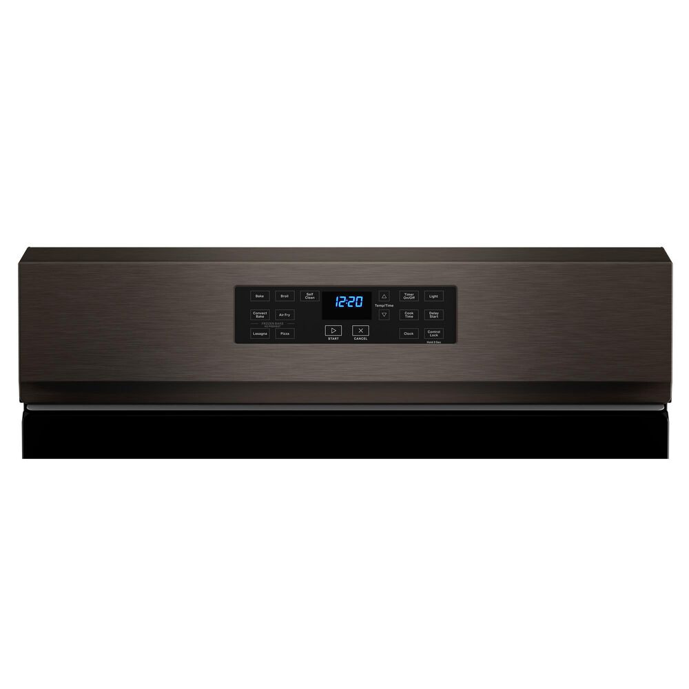 Whirlpool 5 Cu. Ft. Gas Range 5-in-1 Air Fry Oven in Fingerprint Resistant Black Stainless Steel, , large
