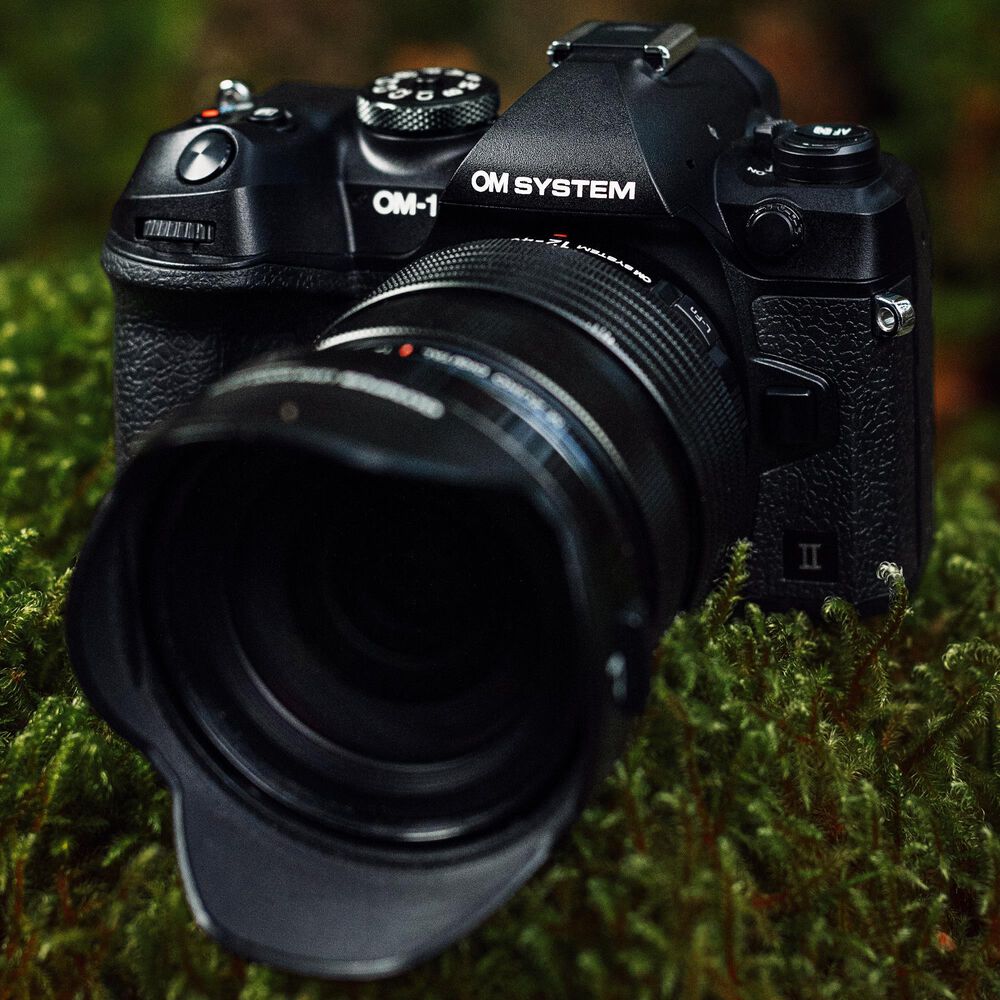 OM- System OM-1 Mark II Camera Body with 12-40mm f/2.8 Pro II Lens in Black, , large