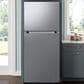 Samsung Bespoke AI 18 Cu. Ft. Top Freezer Refrigerator with All-Around Cooling in Stainless Steel, , large