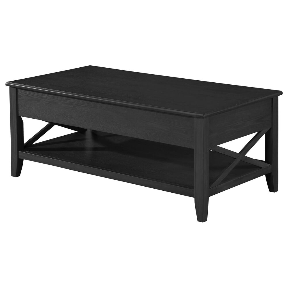 Noble House Decatur Lift-Top Coffee Table in Black, , large