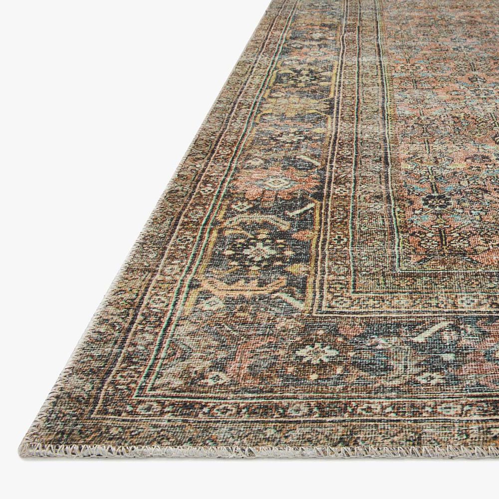 Loloi Adrian 2&#39; x 5&#39; Terracotta and Multicolor Area Rug, , large