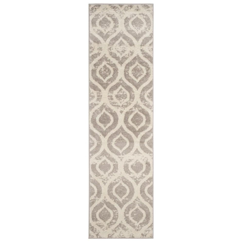 Safavieh Amsterdam AMS107A-28 2"3" x 8" Ivory/Mauve Runner, , large