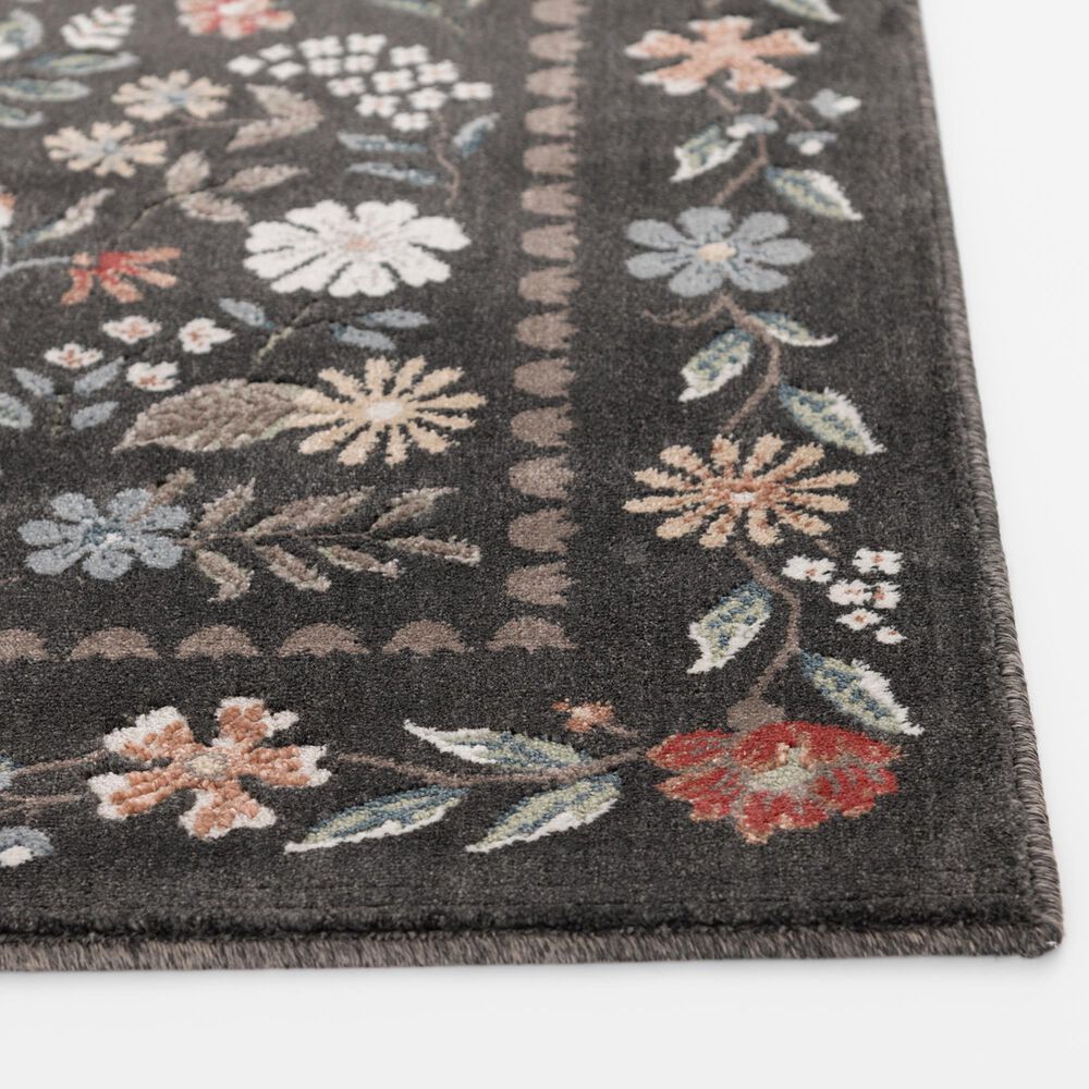 Central Oriental Rooted Abbey and Multicolor 7'10" x 9'10" Area Rug, , large
