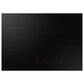 Samsung Bespoke 2-Piece Kitchen Package with White Bespoke 30" Single Wall Oven and Black 30" Induction Cooktop, , large