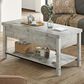 HOMLUX Lift Top Coffee Table in Light Grey, , large