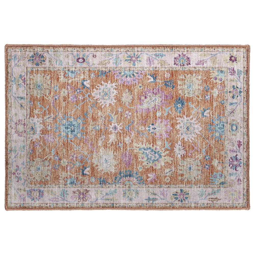 Dalyn Rug Company Hatay HY7 2"6" x 3"10" Orange Area Rug, , large