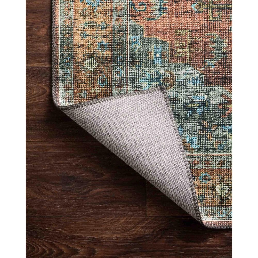 Loloi II Skye SKY-07 3&#39;6&quot; x 5&#39;6&quot; Terracotta and Sky Area Rug, , large