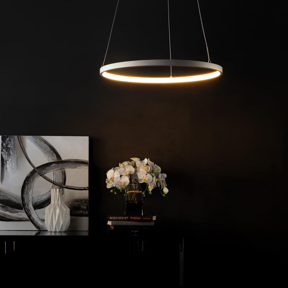 Safavieh Bremi LED Pendant in White, , large
