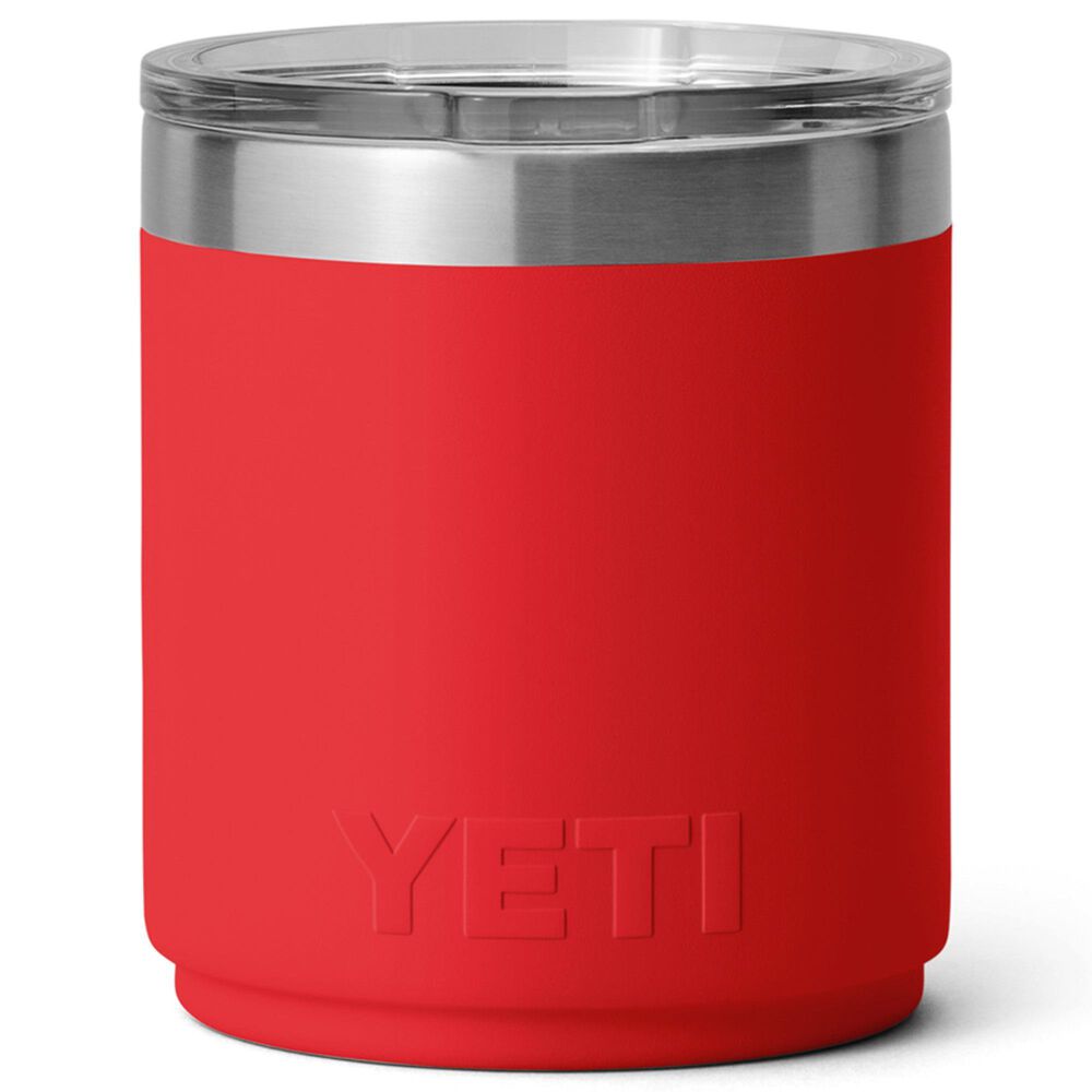 YETI Rambler 10 Oz Stackable Lowball 2.0 with MagSlider Lid in Rescue Red, , large