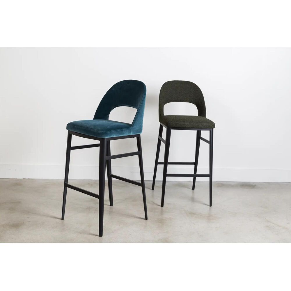 Moe&#39;s Home Collection Roger Barstool in Teal, , large