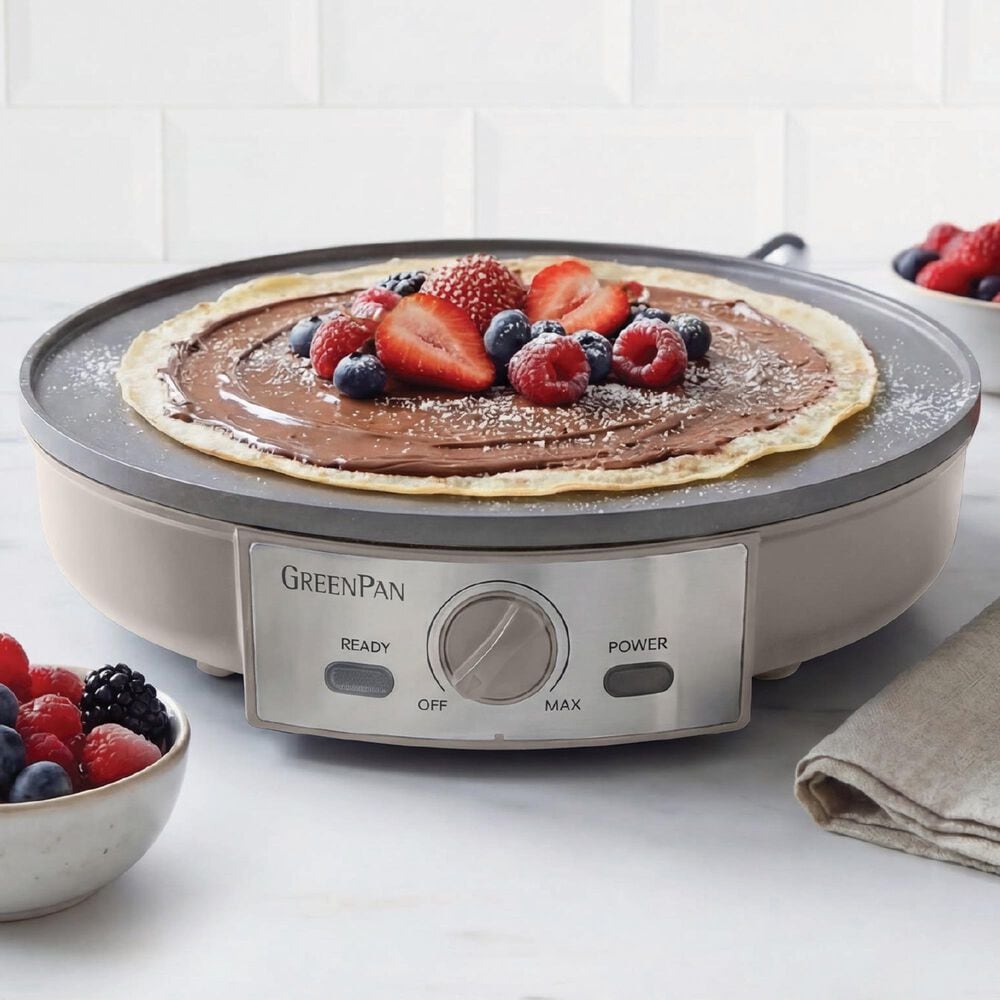 Green Pan Advanced Electrics Crepe Maker in Clay, , large