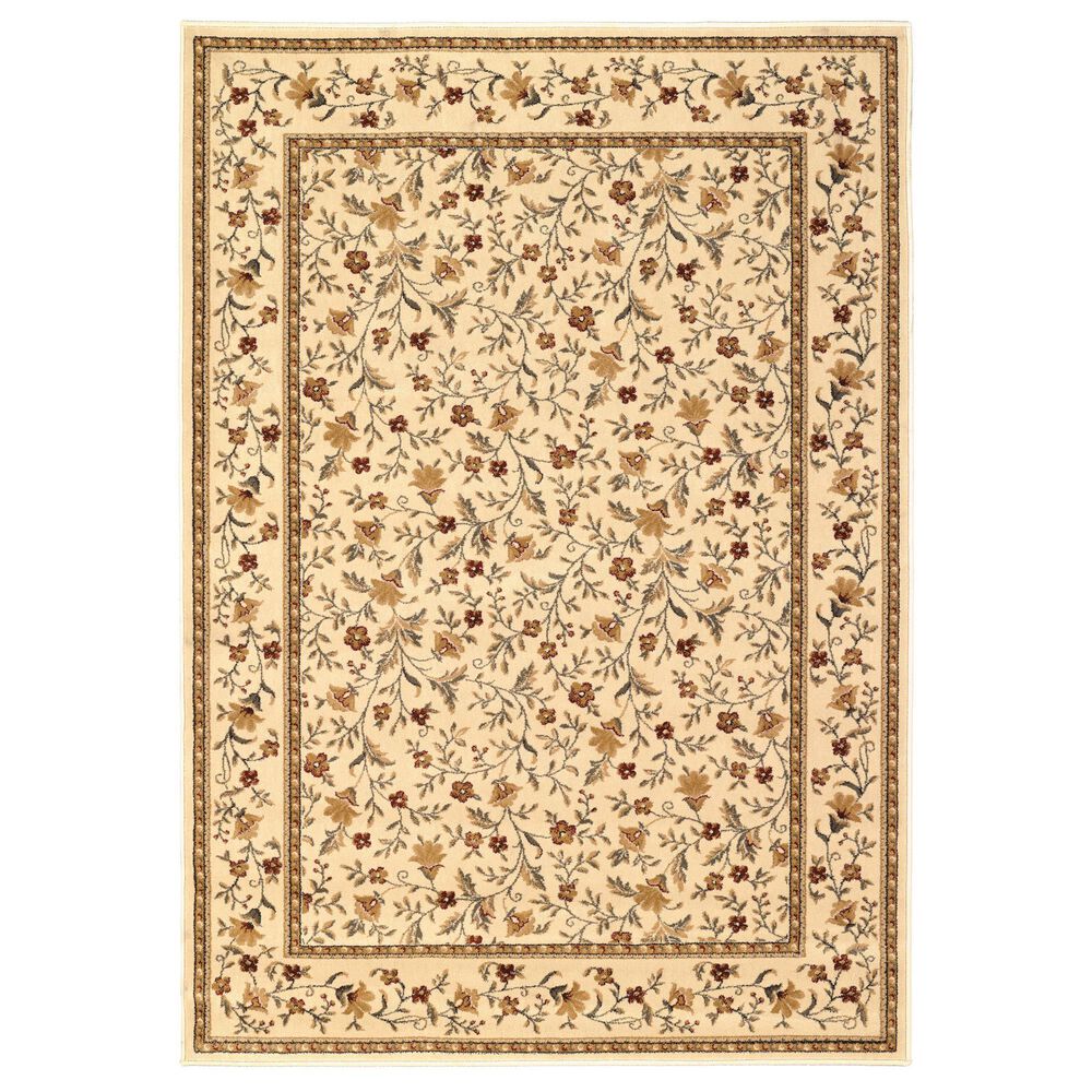 Radici USA Como 1593 Ivory 3"3" x 4"11" Area Rug, , large
