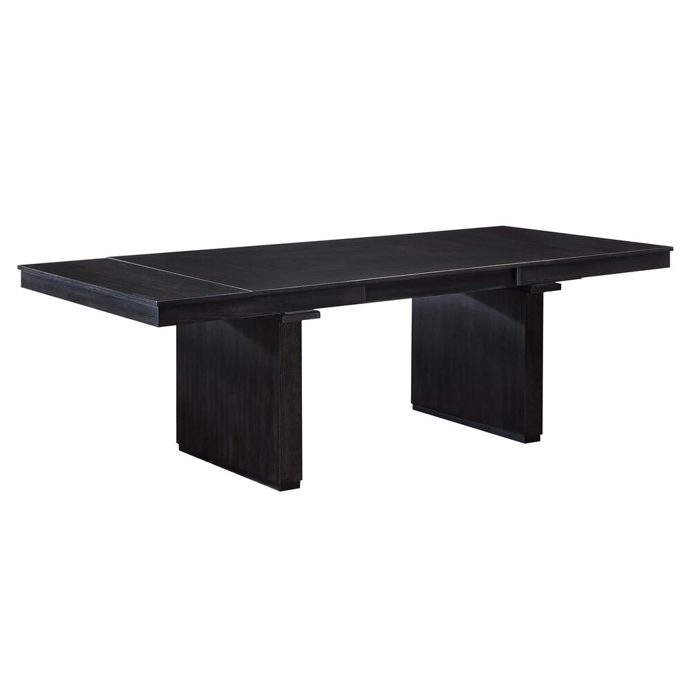 Boulder & Pine Jax Dining Table in Dark Black and Brown, , large