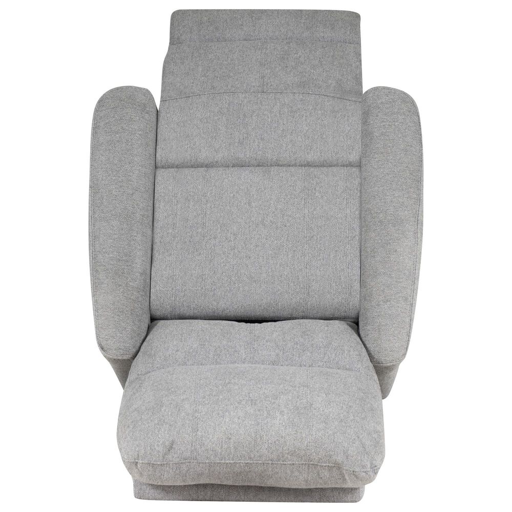 Linon Home Decor Colton Power Recliner in Grey, , large