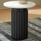 Ashley Wainstone Accent Table in Black and White, , large