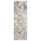 Surya Aisha 2"7" x 7"7" Charcoal, Gray, Light Gray and Mustard Runner, , large