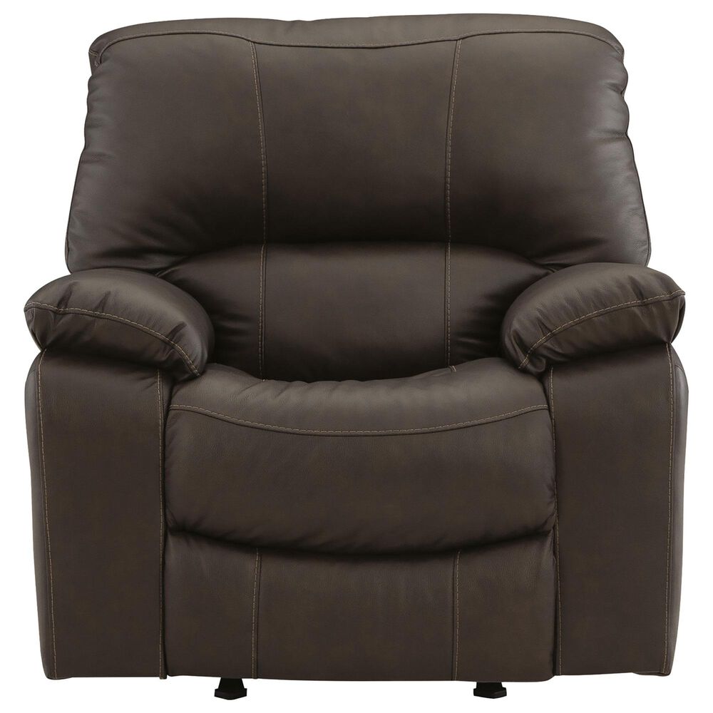 Ashley Leesworth Power Recliner in Dark Brown, , large