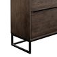 Blue River Nevada 2-Piece Dining Table Set in Dark Brown, , large