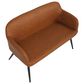 Lumisource Daniella Bench in Camel/Black, , large