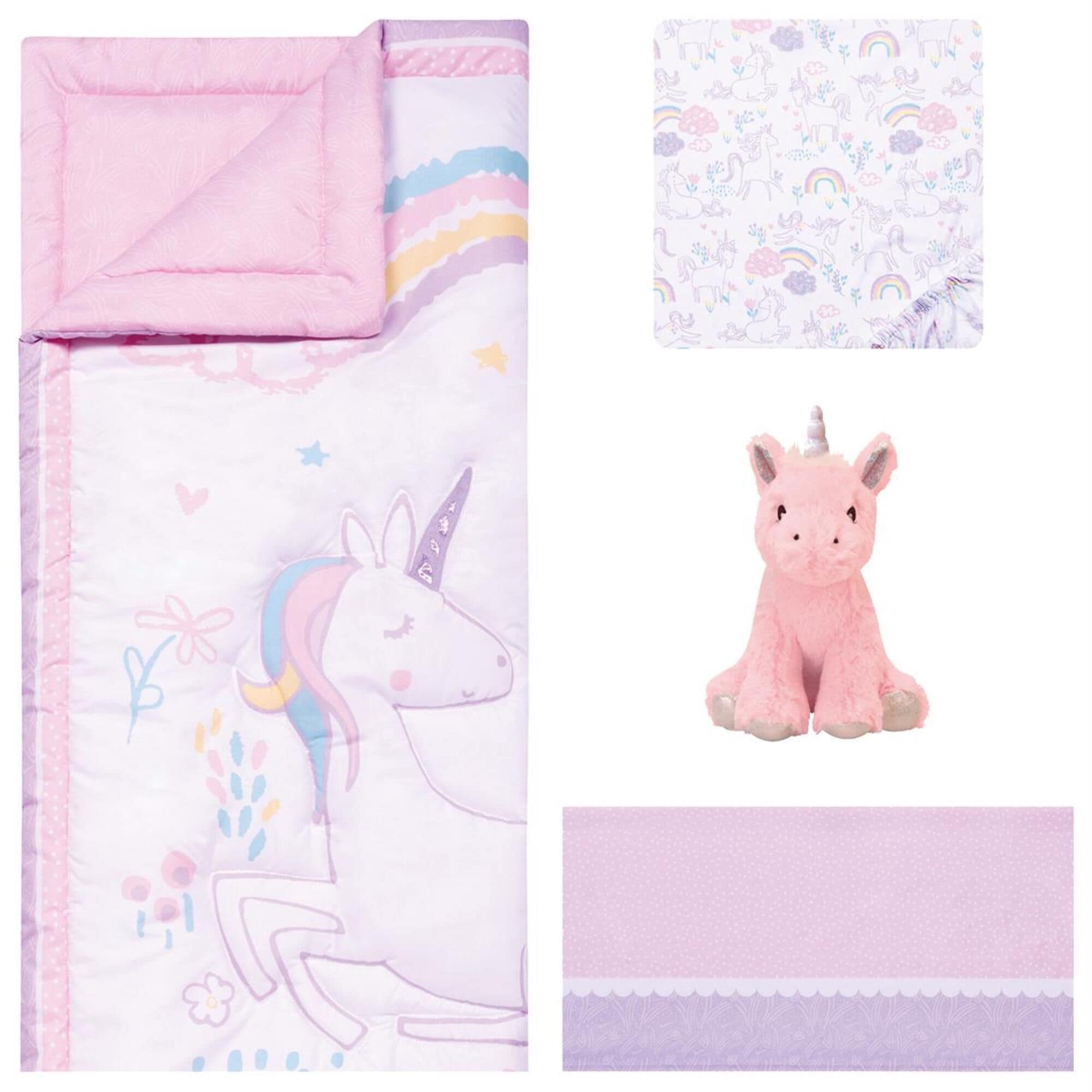 Unicorn crib hotsell bedding set