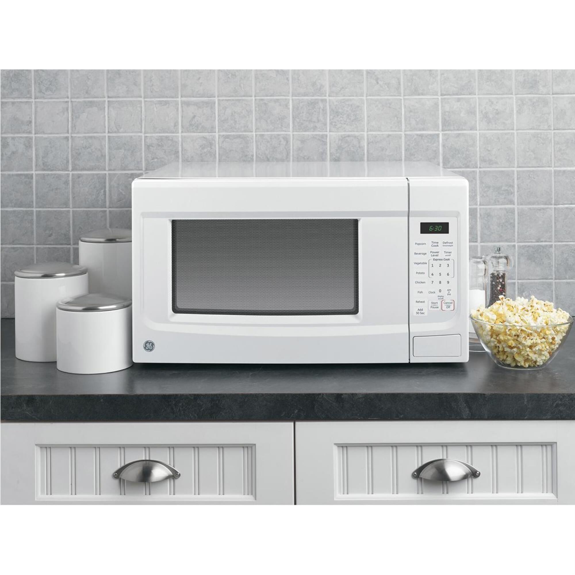 Ge 1100 watt countertop hot sale microwave