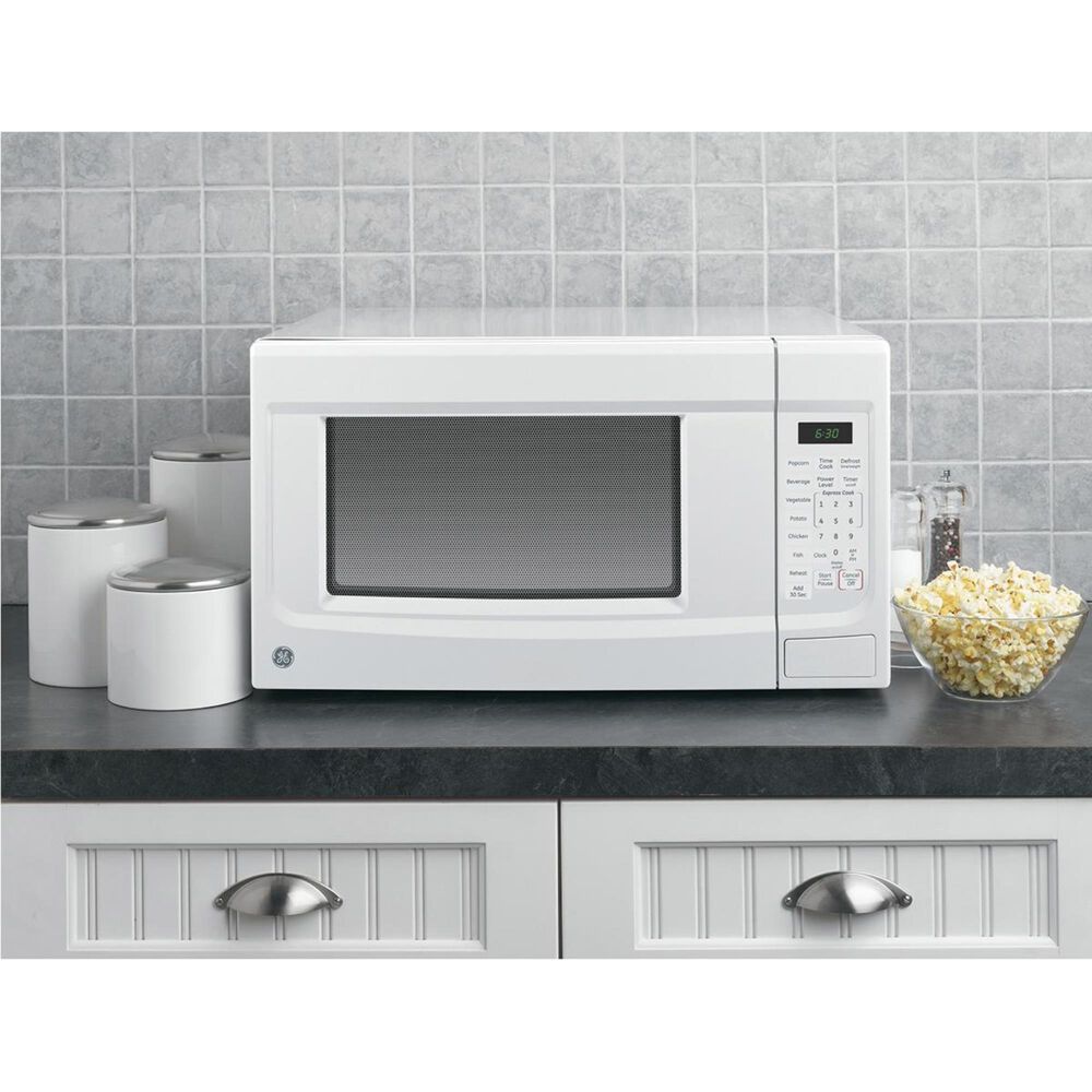 GE Appliances 1.4 Cu. Ft. Countertop Microwave Oven with 1100 Watts in